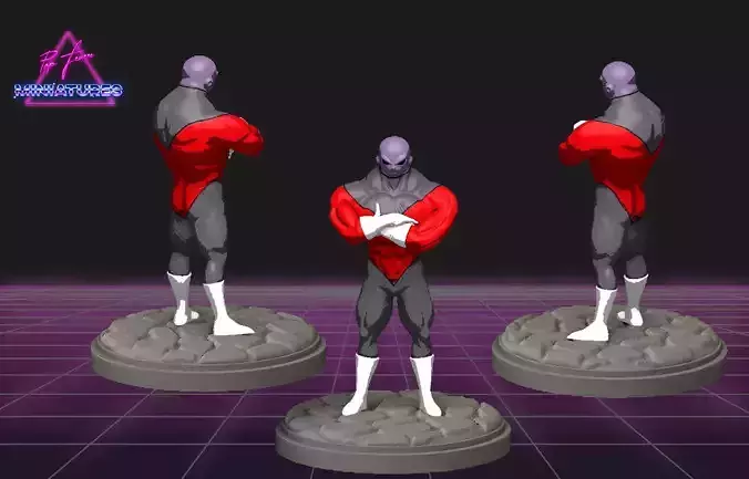 Jiren from Dragon Ball Super 3D print model 3D print model