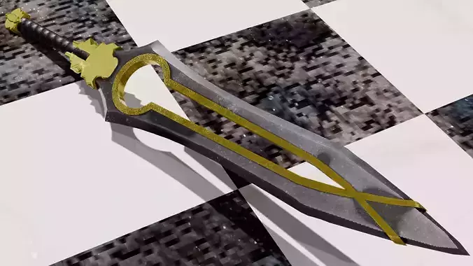 The moon reaper sword