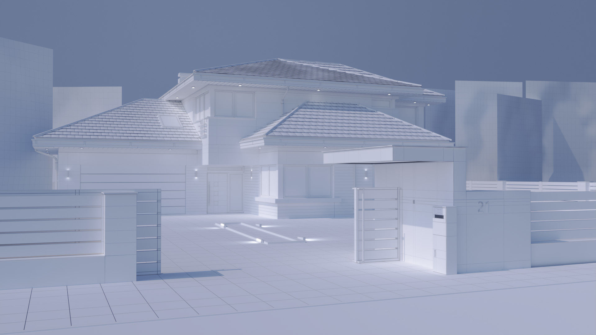 Residence 02 3D model_13