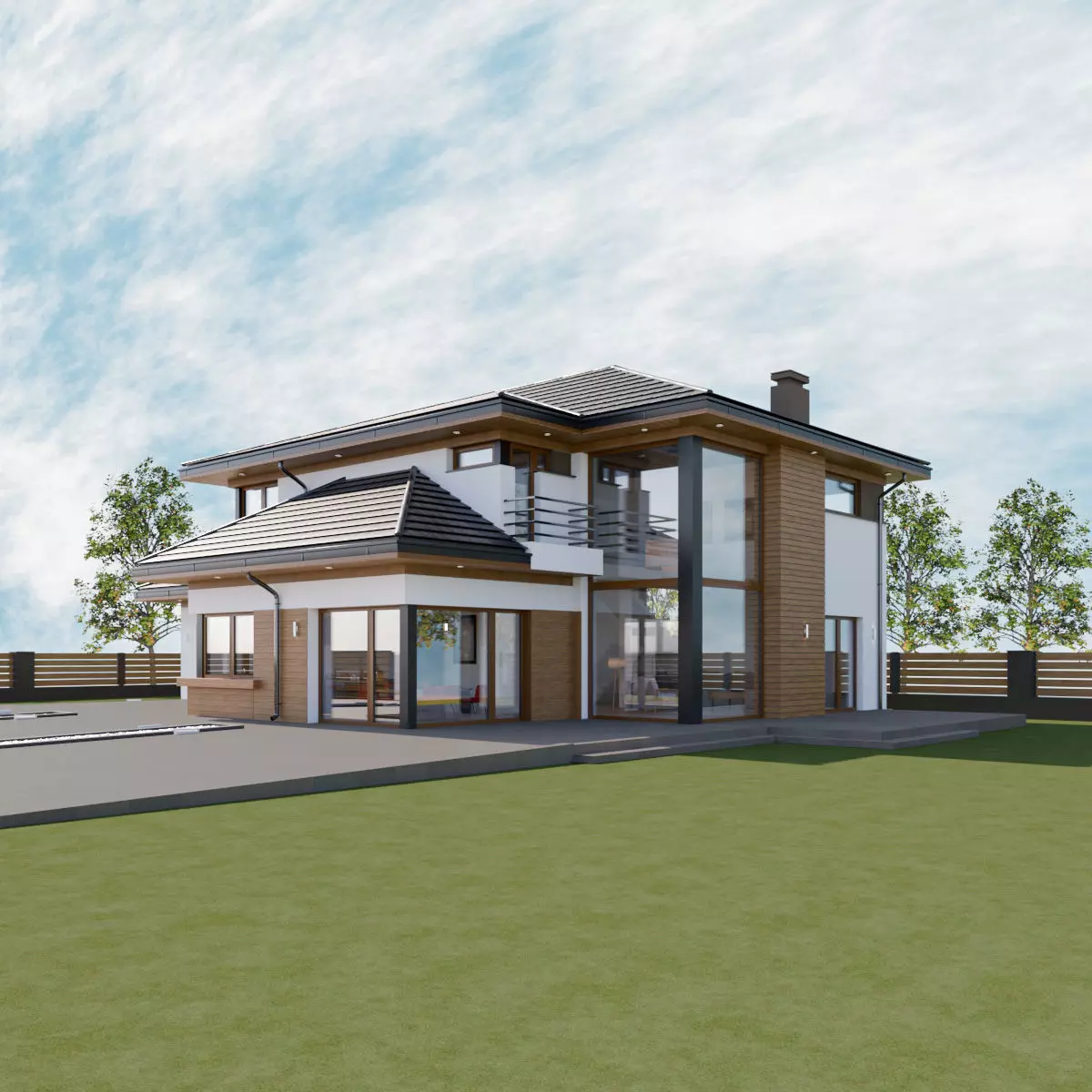 Residence 02 3D model_0