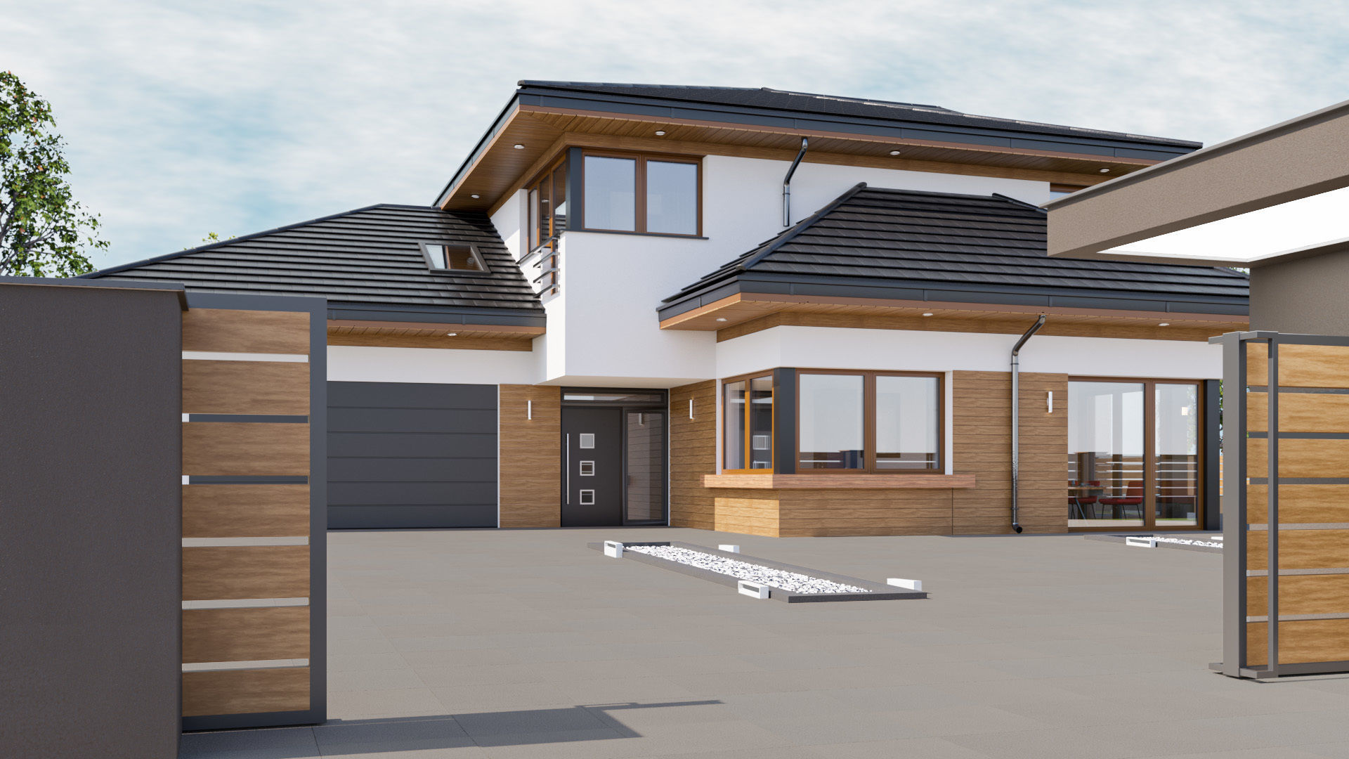 Residence 02 3D model_2