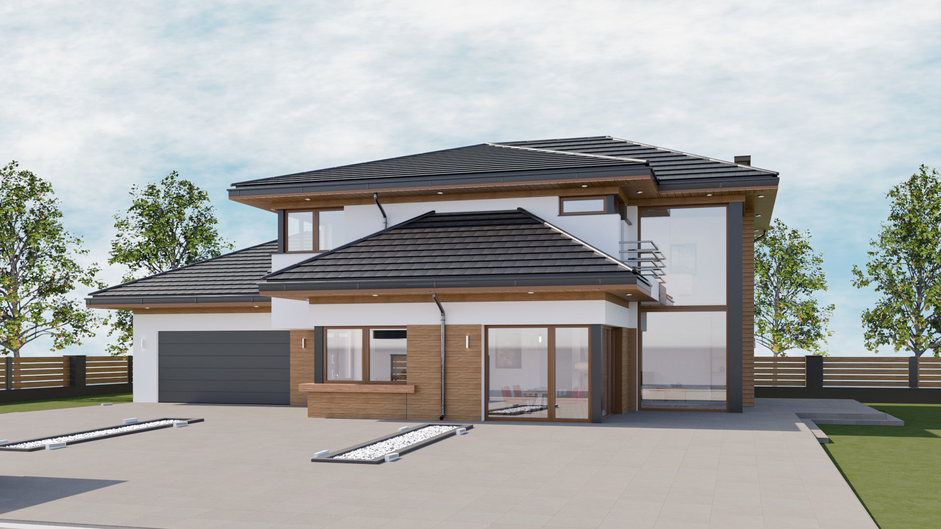 Residence 02 3D model_4