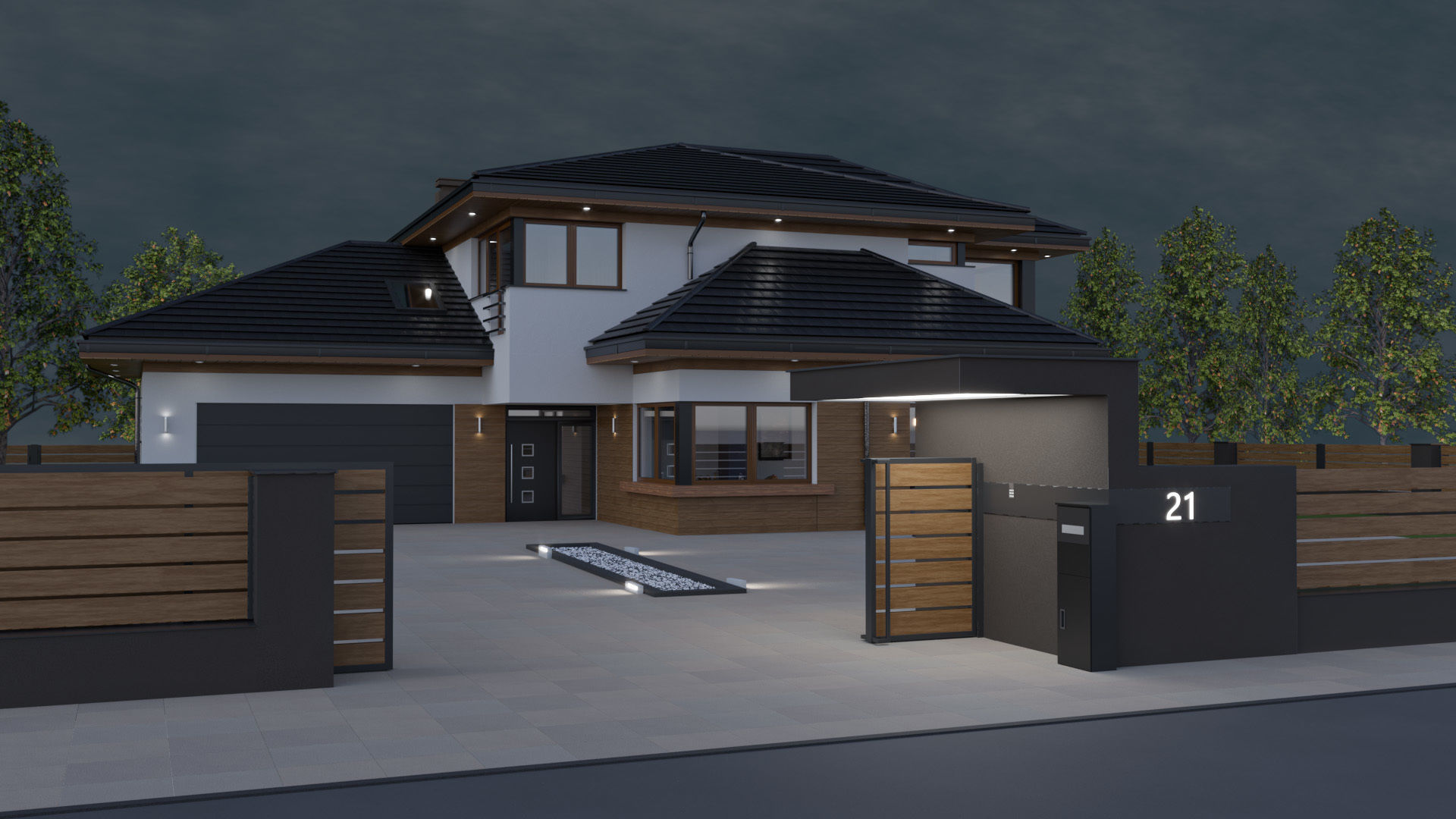 Residence 02 3D model_9