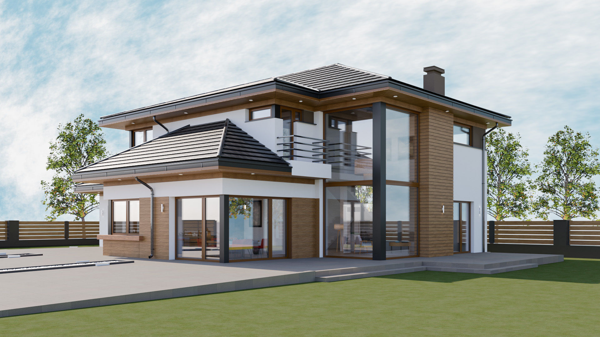 Residence 02 3D model_6