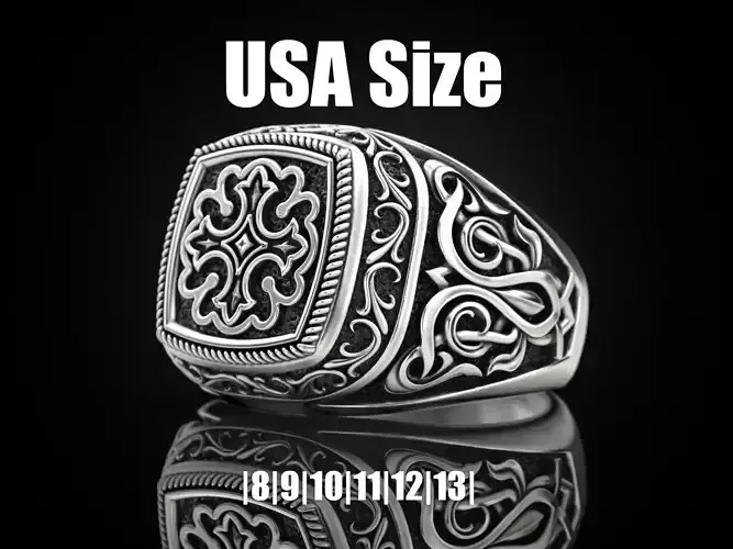 Ring patterns blackening