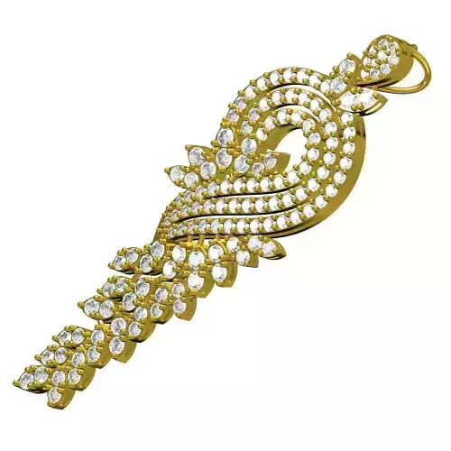 Antique Diamond Pendant