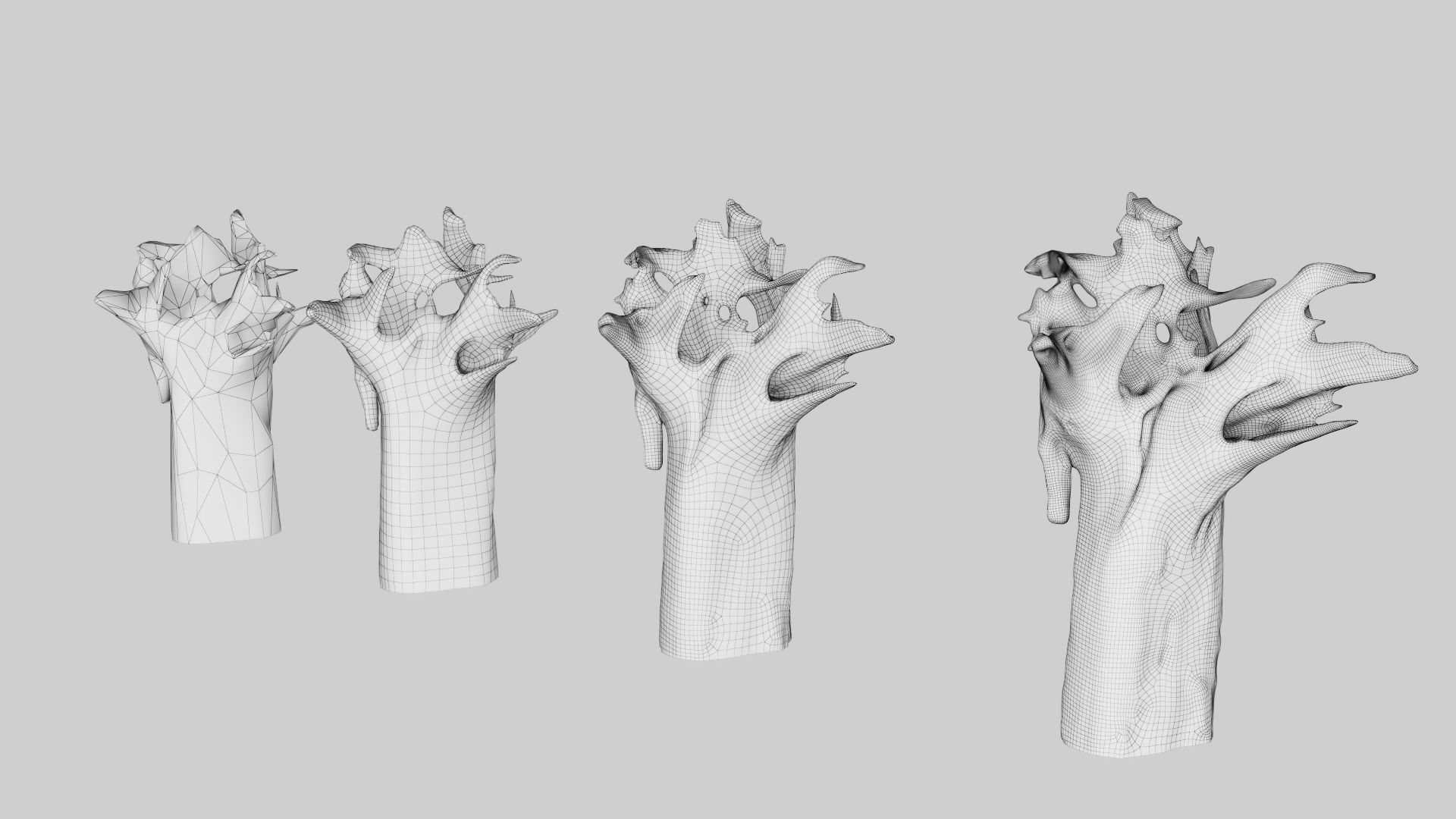 PSWooden001 scanned Wood chip Low-poly 3D model_13