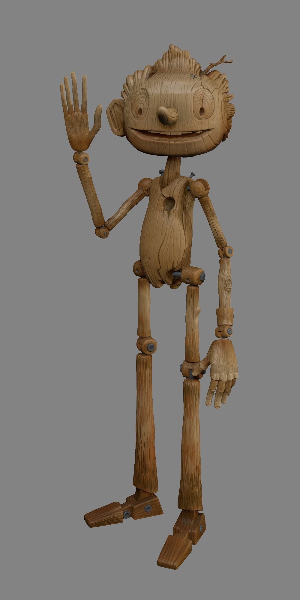 PINOCCHIO DEL TORO POSE 1 3D print model_10