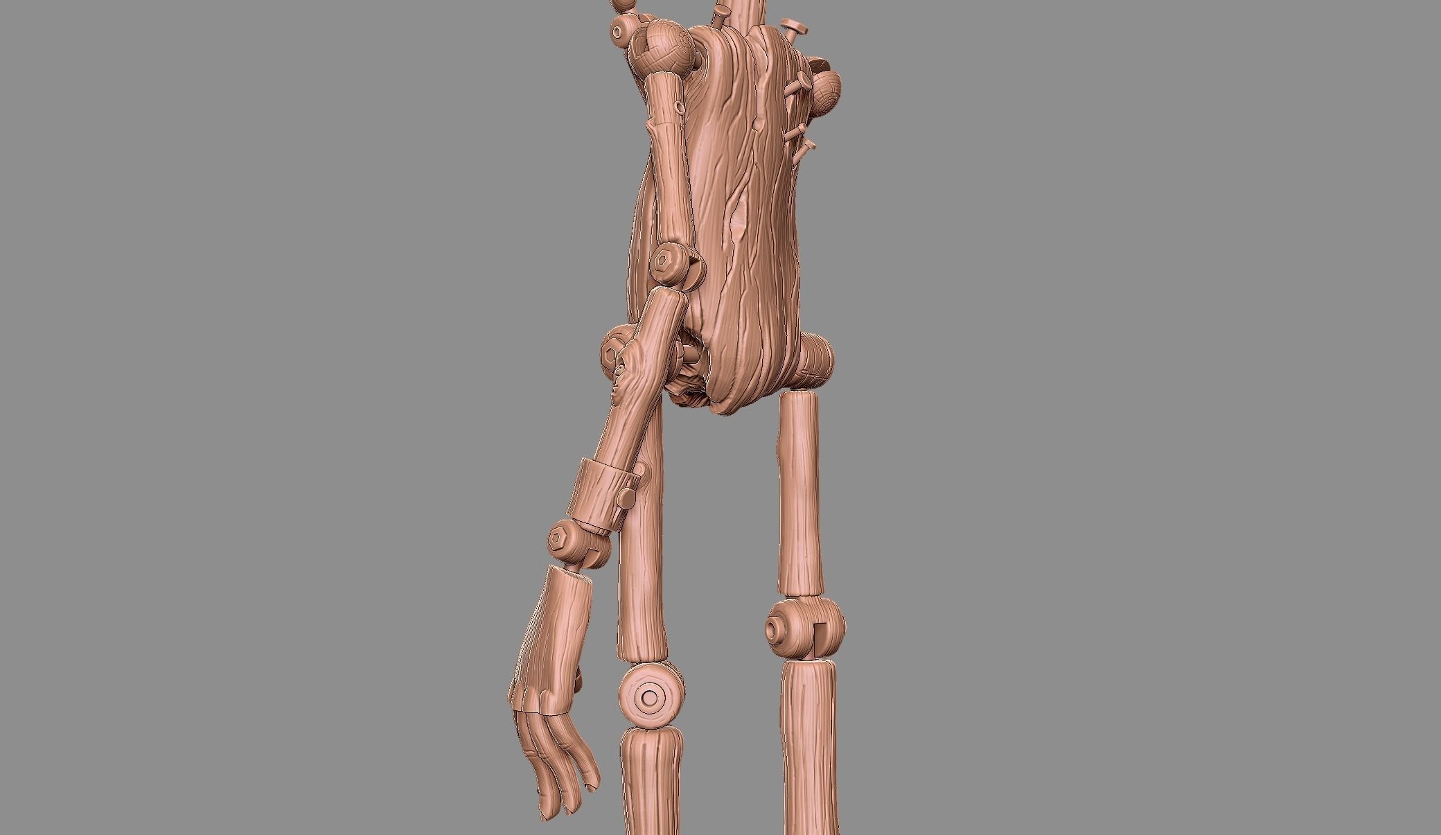 PINOCCHIO DEL TORO POSE 1 3D print model_3