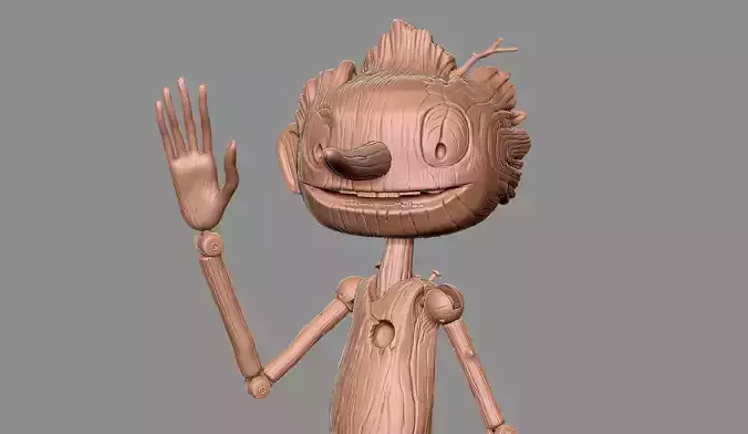 PINOCCHIO DEL TORO POSE 1 3D print model