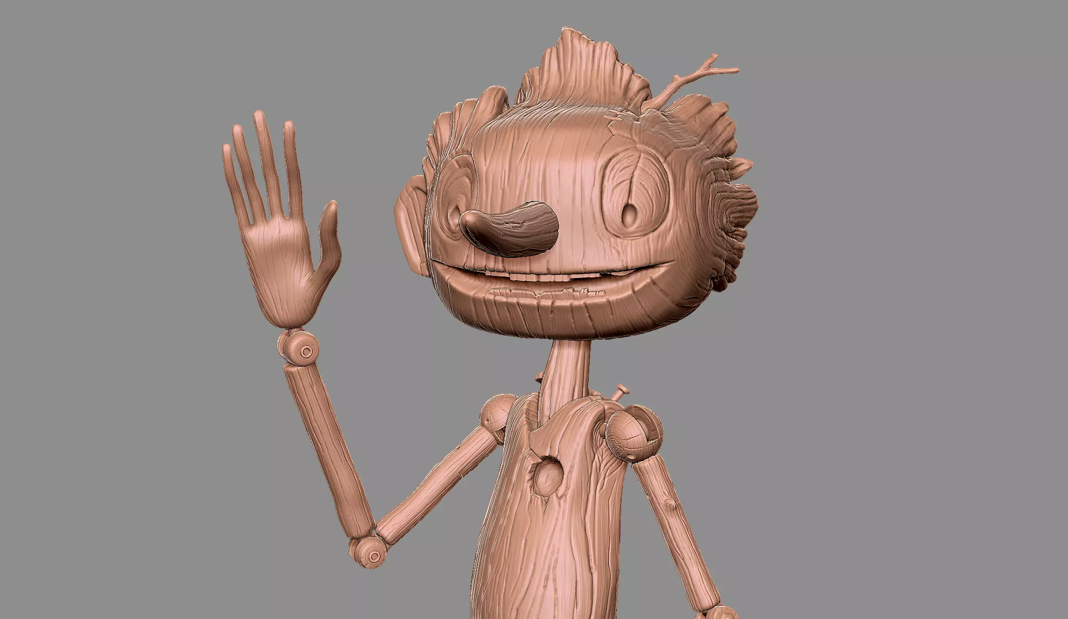 PINOCCHIO DEL TORO POSE 1 3D print model_0