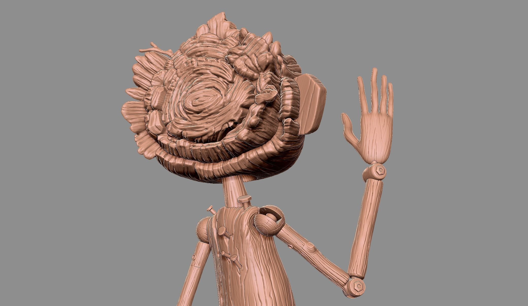PINOCCHIO DEL TORO POSE 1 3D print model_2