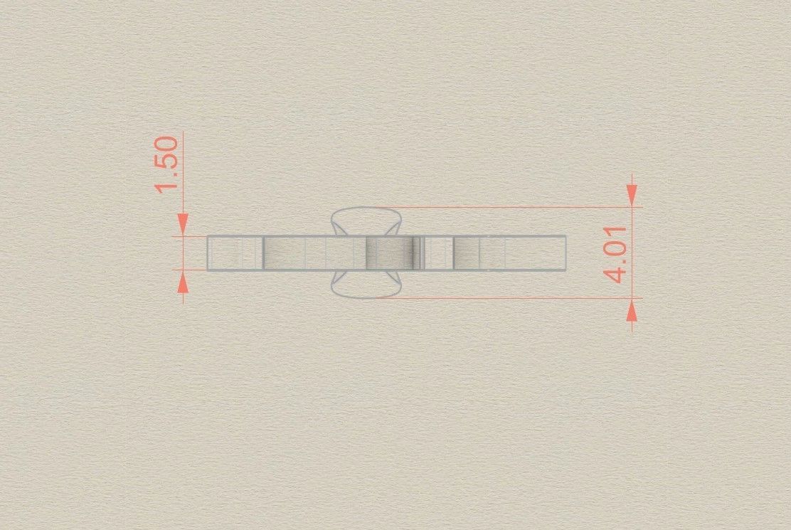 Model 1004 A Russelot Initial Letter Alphabet Pendant 3D print model_6