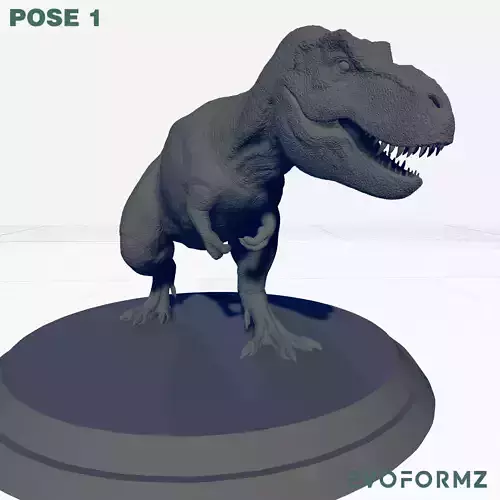 TYRANNOSAURUS Multiple Poses SET 1