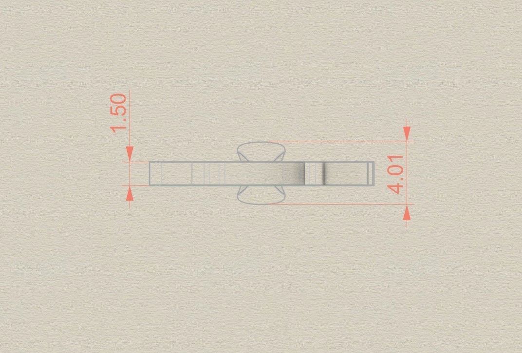 Model 1008 E Russelot Initial Letter Alphabet Pendant 3D print model_6