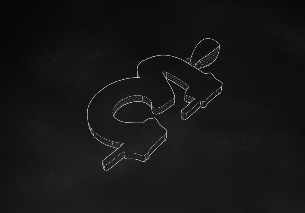 Model 1008 E Russelot Initial Letter Alphabet Pendant 3D print model_9