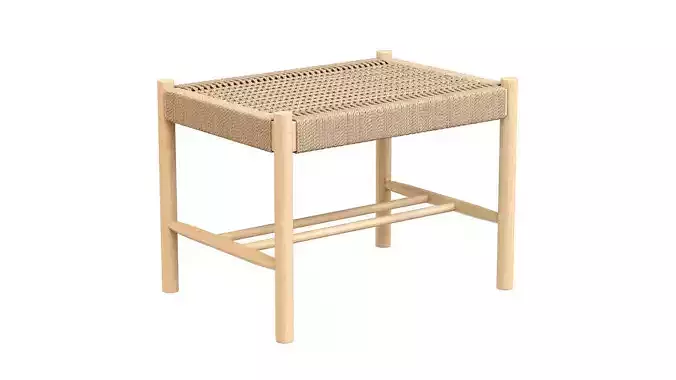Enzo Wicker Beige Banquet mini