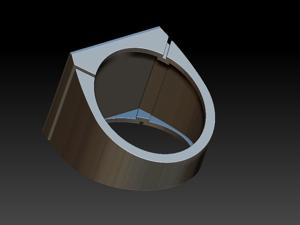 Lion Of Judah Ring - Leao de Judah 3D print model_24