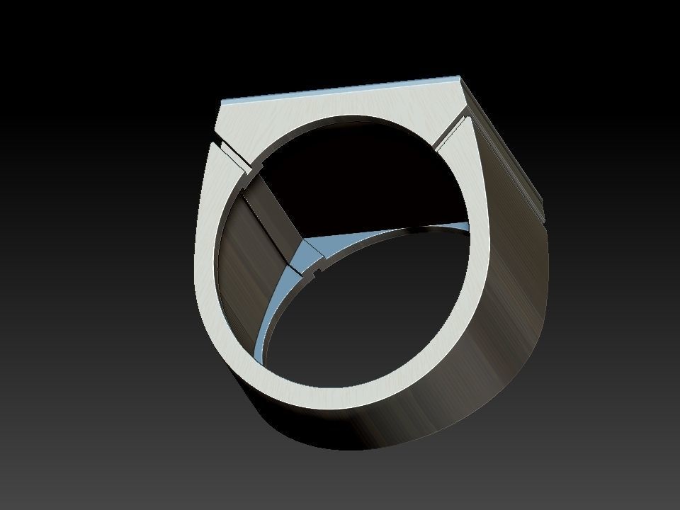 Lion Of Judah Ring - Leao de Judah 3D print model_10