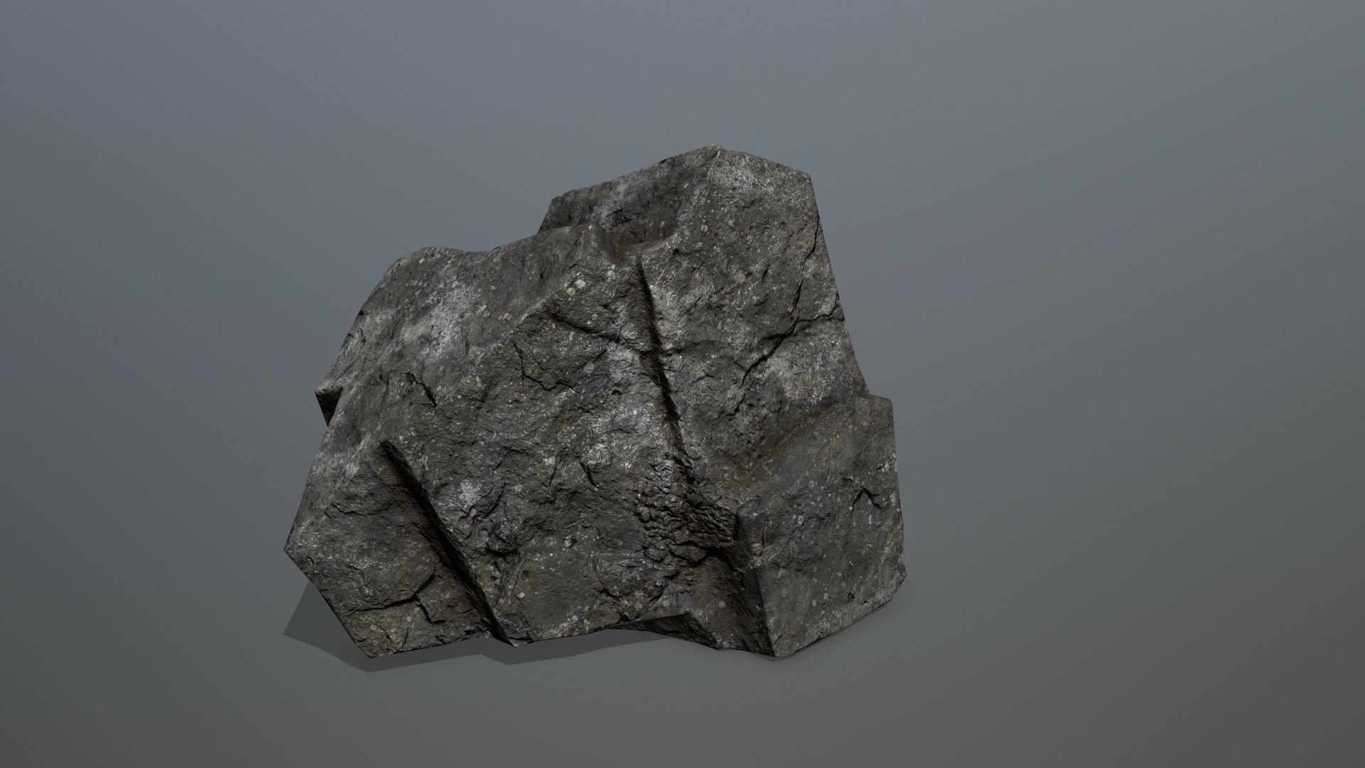 Rock Set 15 Low-poly 3D model_15