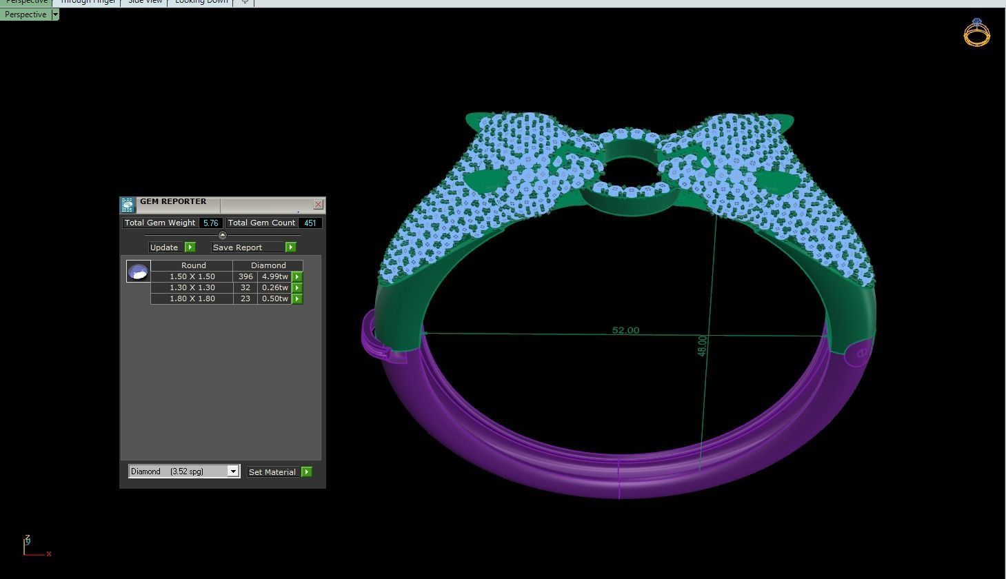 Bracelet tiager 3D print model_3