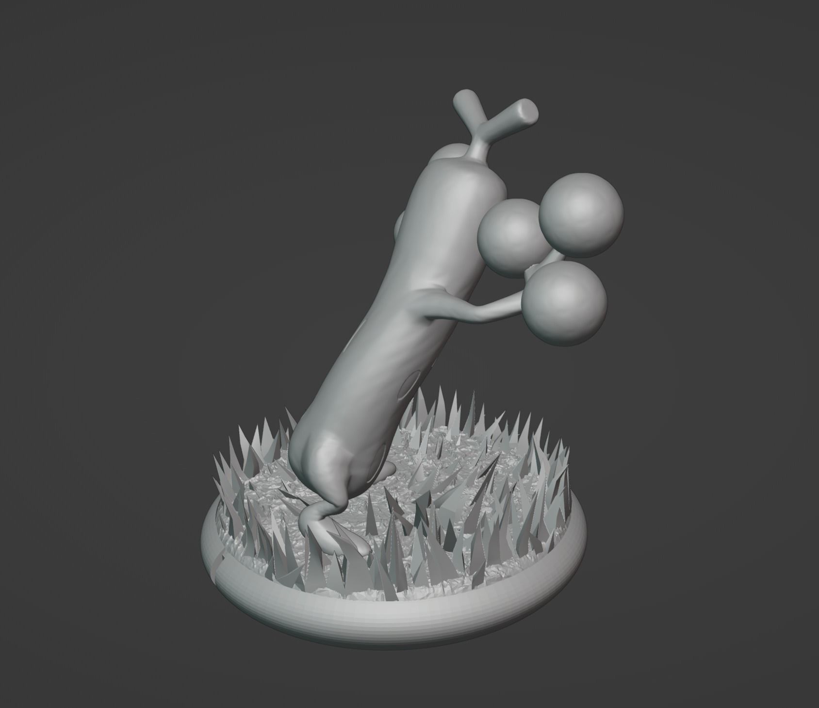Sudowoodo pretending to be a scary tree 3D print model_7