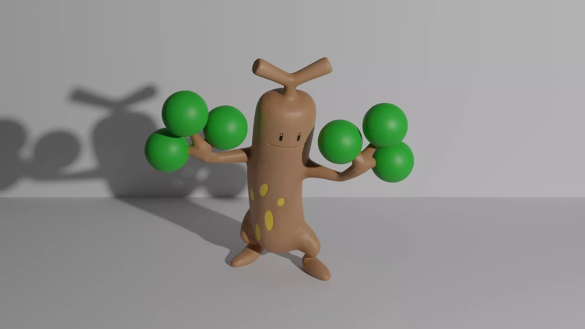 Sudowoodo pretending to be a scary tree 3D print model_0