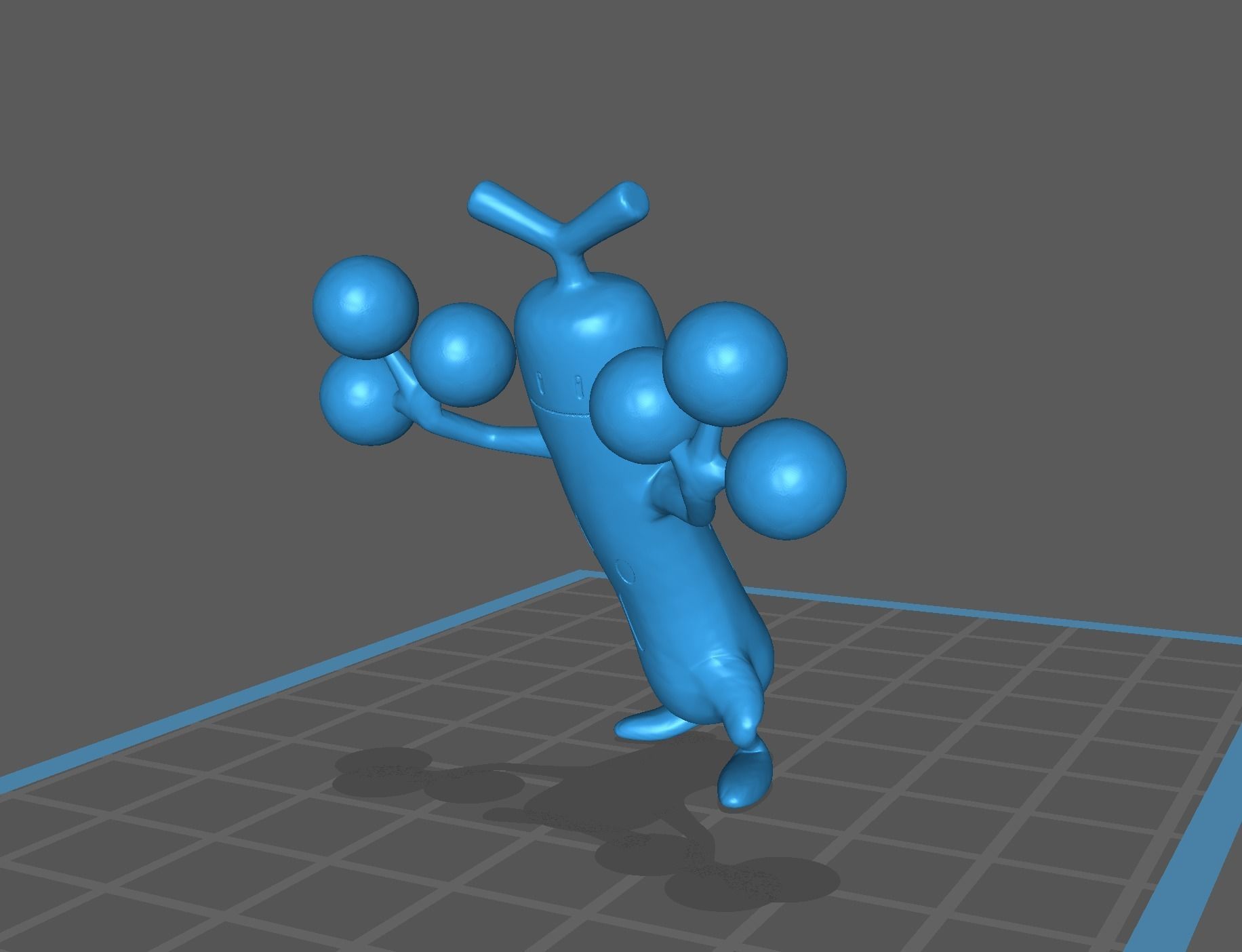 Sudowoodo pretending to be a scary tree 3D print model_10