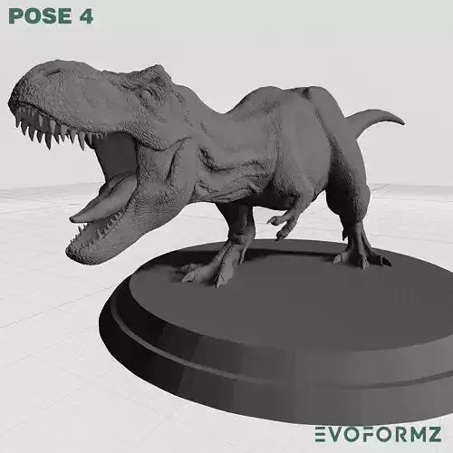 TYRANNOSAURUS Multiple Poses SET 2