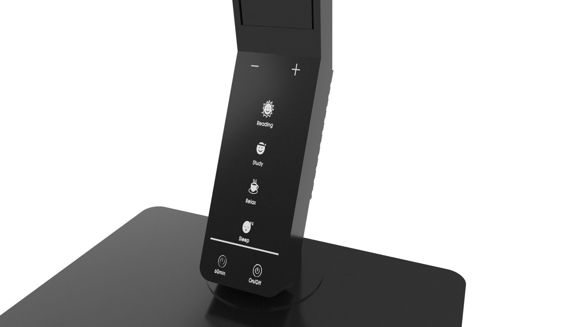 Black Lamp 3D model_1