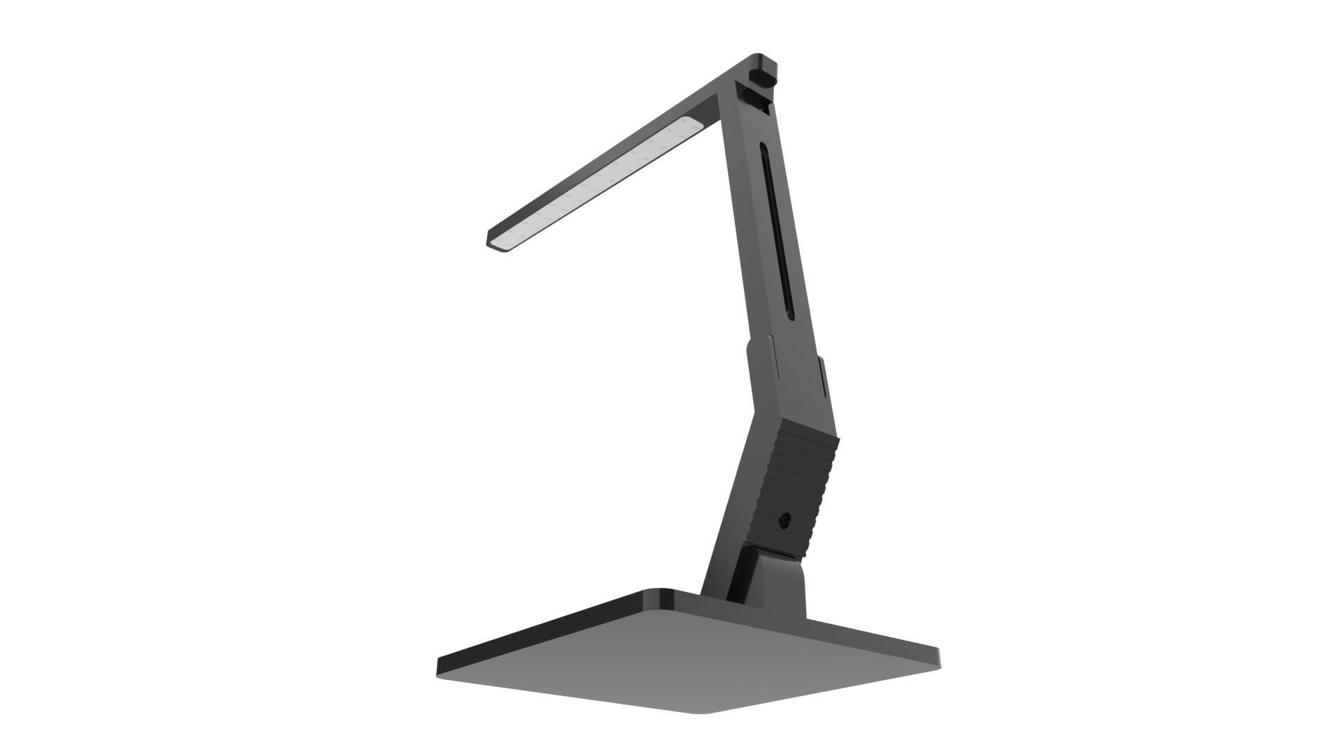 Black Lamp 3D model_2