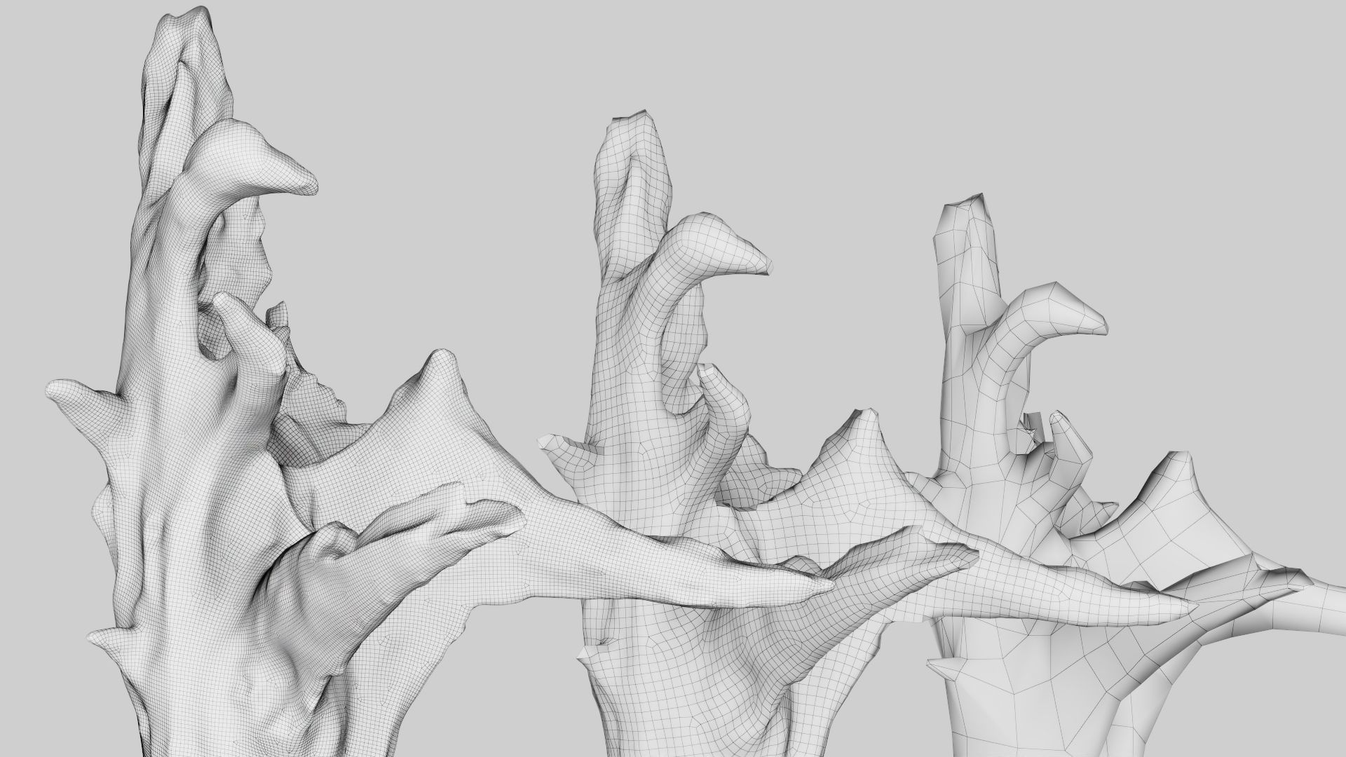 PSWooden002 scanned Wood chip Low-poly 3D model_18