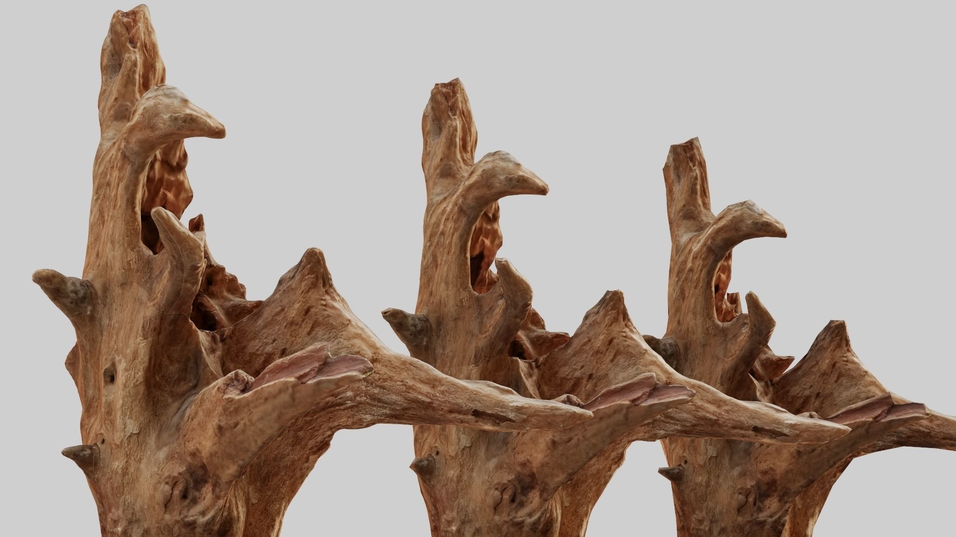 PSWooden002 scanned Wood chip Low-poly 3D model_8