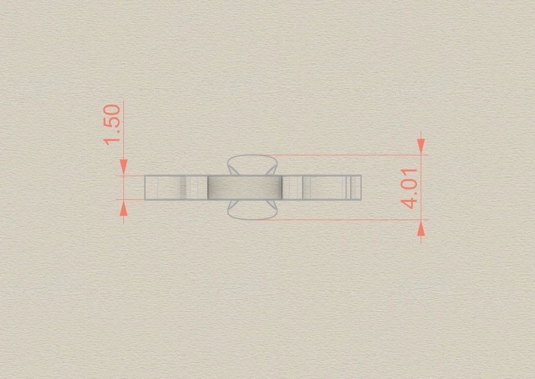 Model 1013 J Russelot Initial Letter Alphabet Pendant 3D print model_6