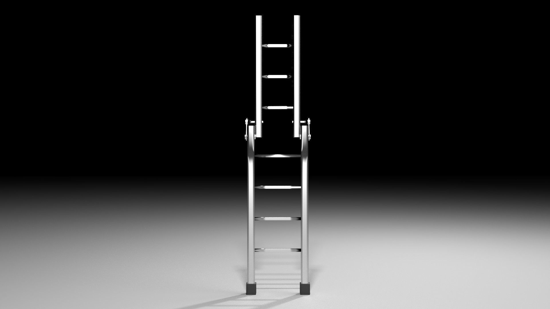 Ladder - Extension 3D model_1