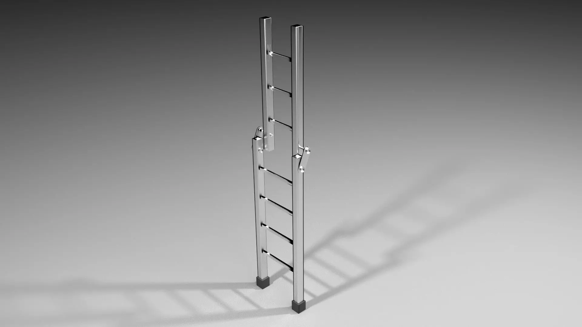Ladder - Extension 3D model_0