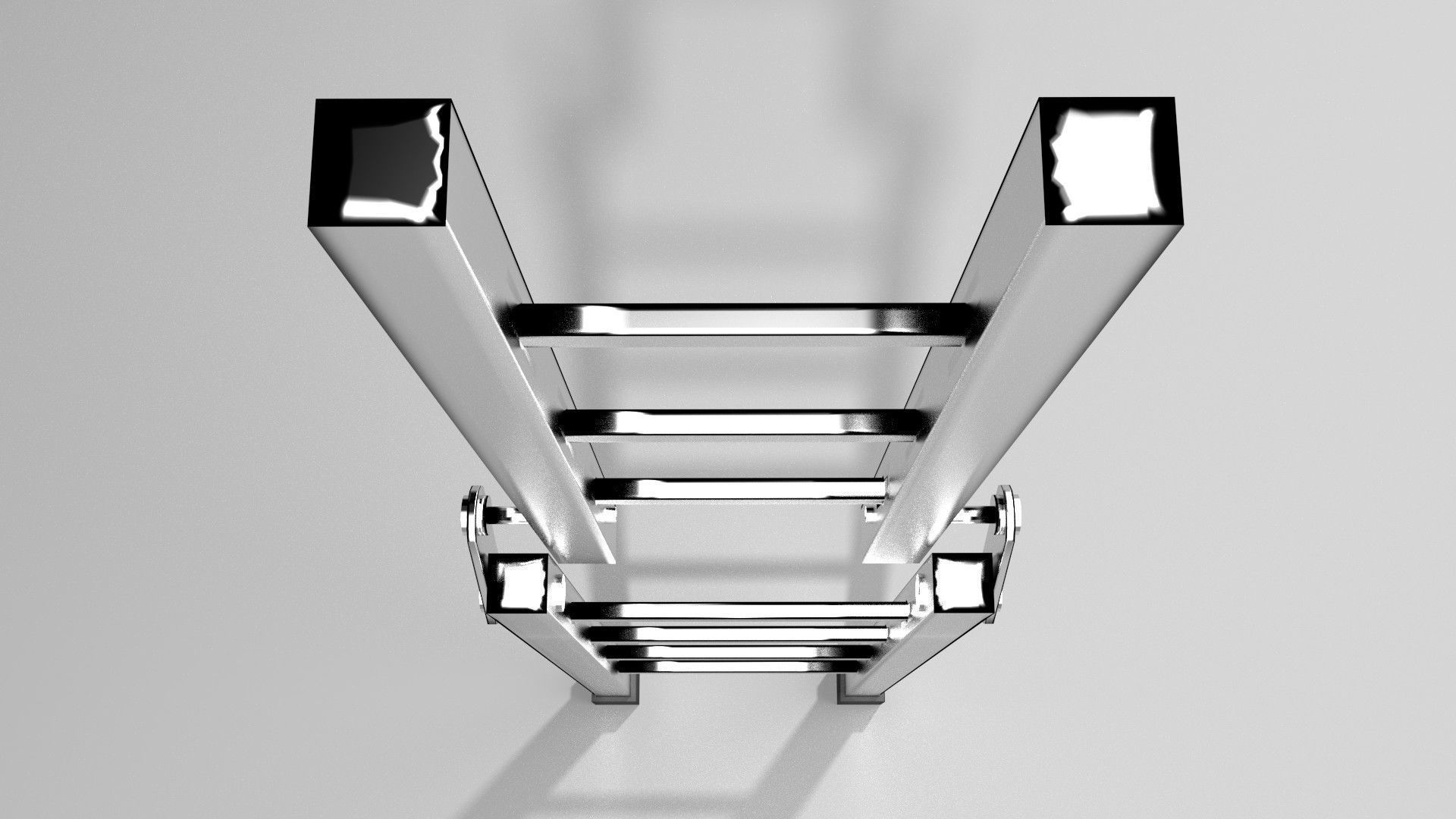 Ladder - Extension 3D model_2