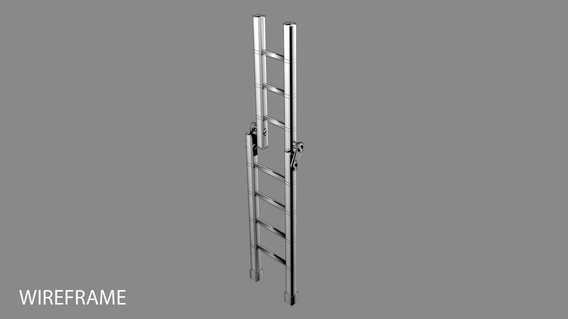 Ladder - Extension 3D model_3