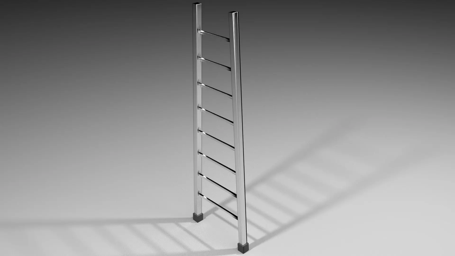 Ladder - Wall Point 3D model_0