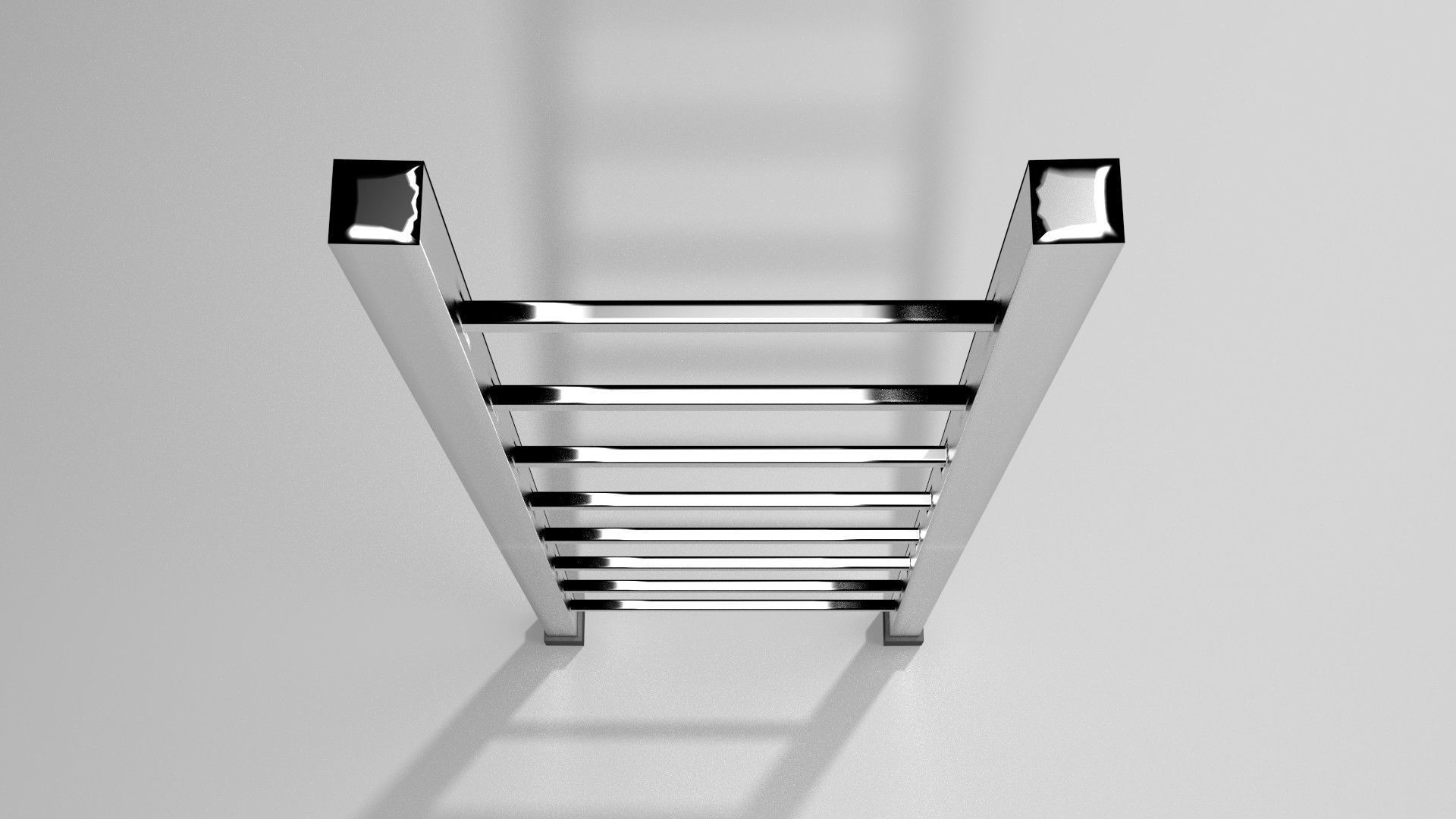 Ladder - Wall Point 3D model_2