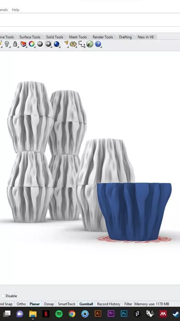 Clay Coral Free 3D model