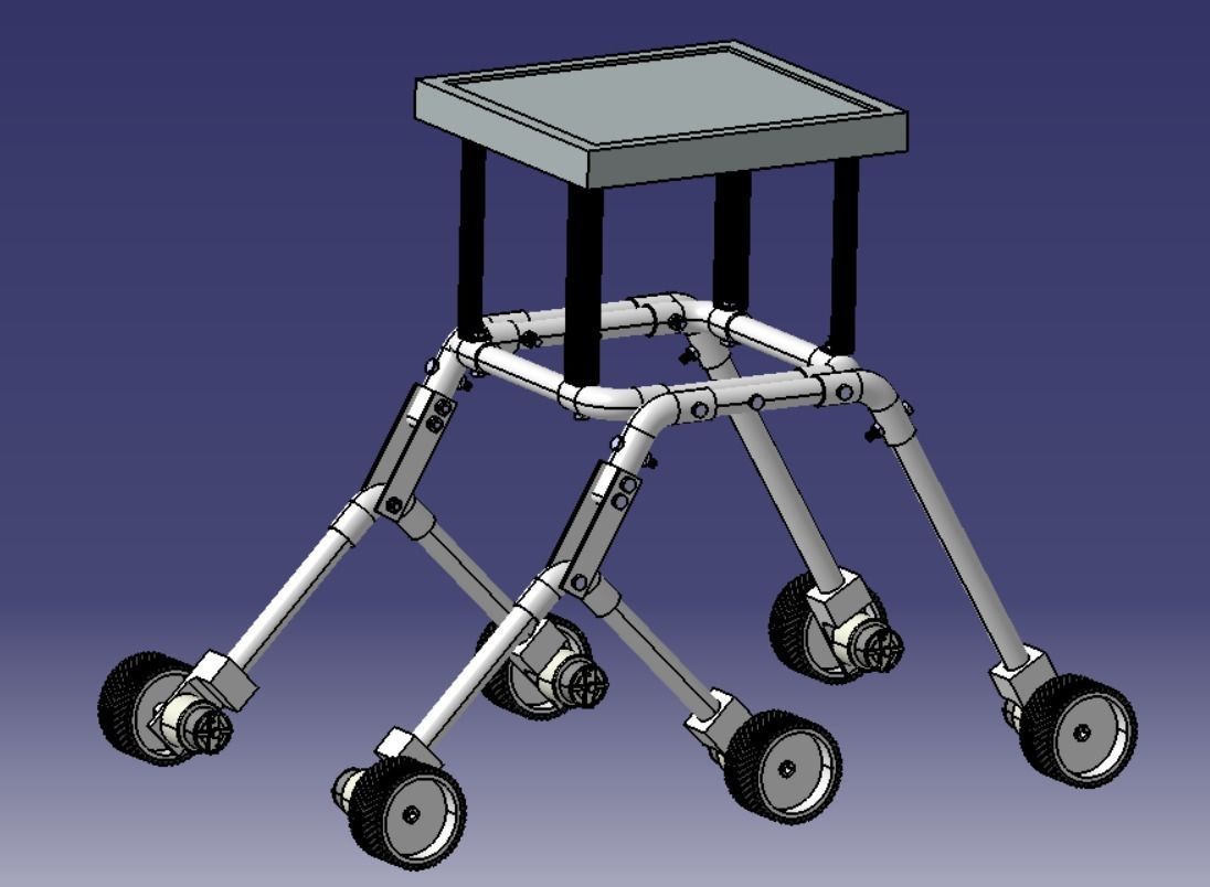 Mars Rover Rocker Bogie Mechanism 3D model rigged CGTrader