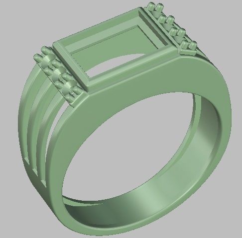 Graduation Ring 3D print model_17