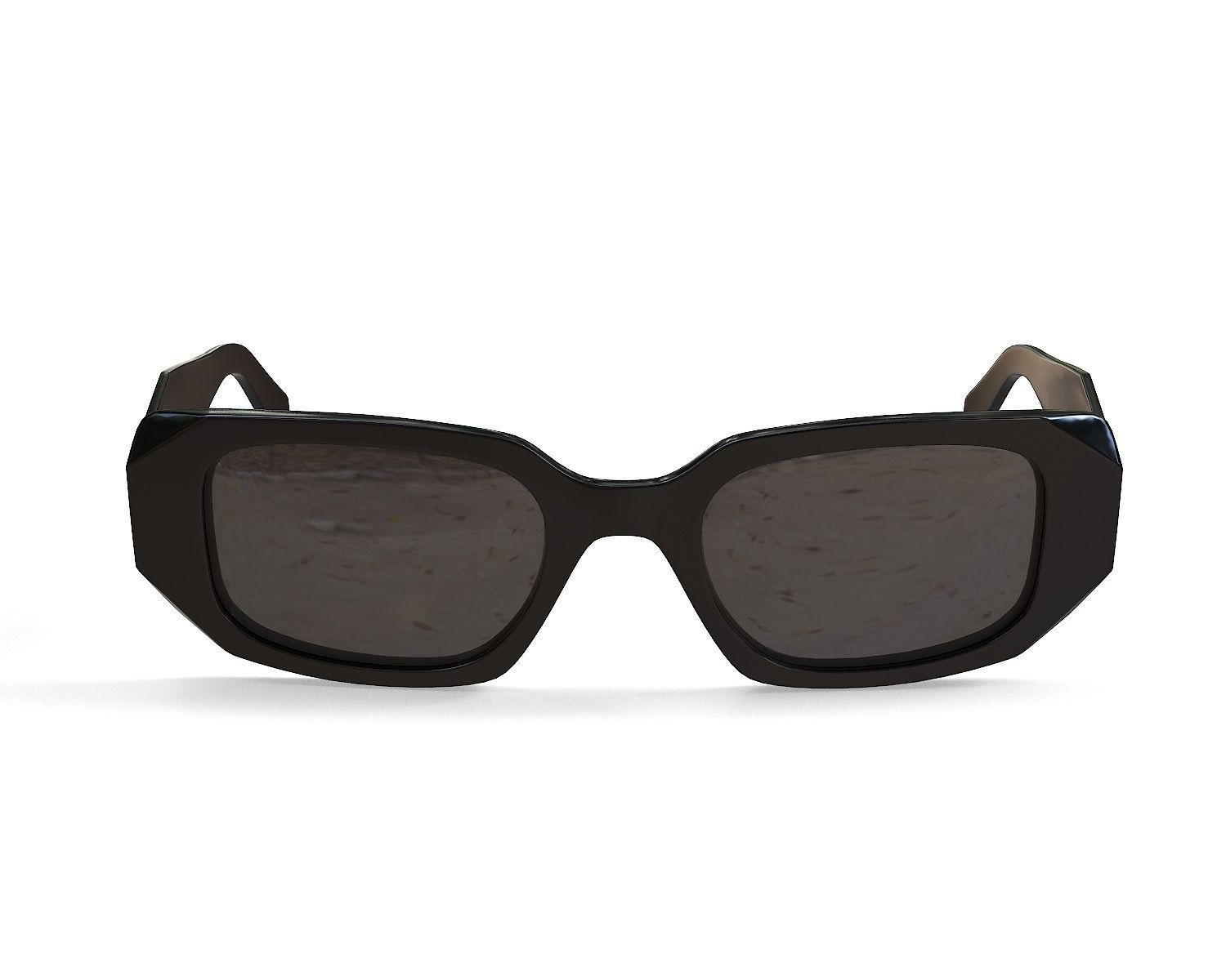 Prada Symbole Sunglasses PR 17WS 1AB5S0 Low-poly 3D model_9