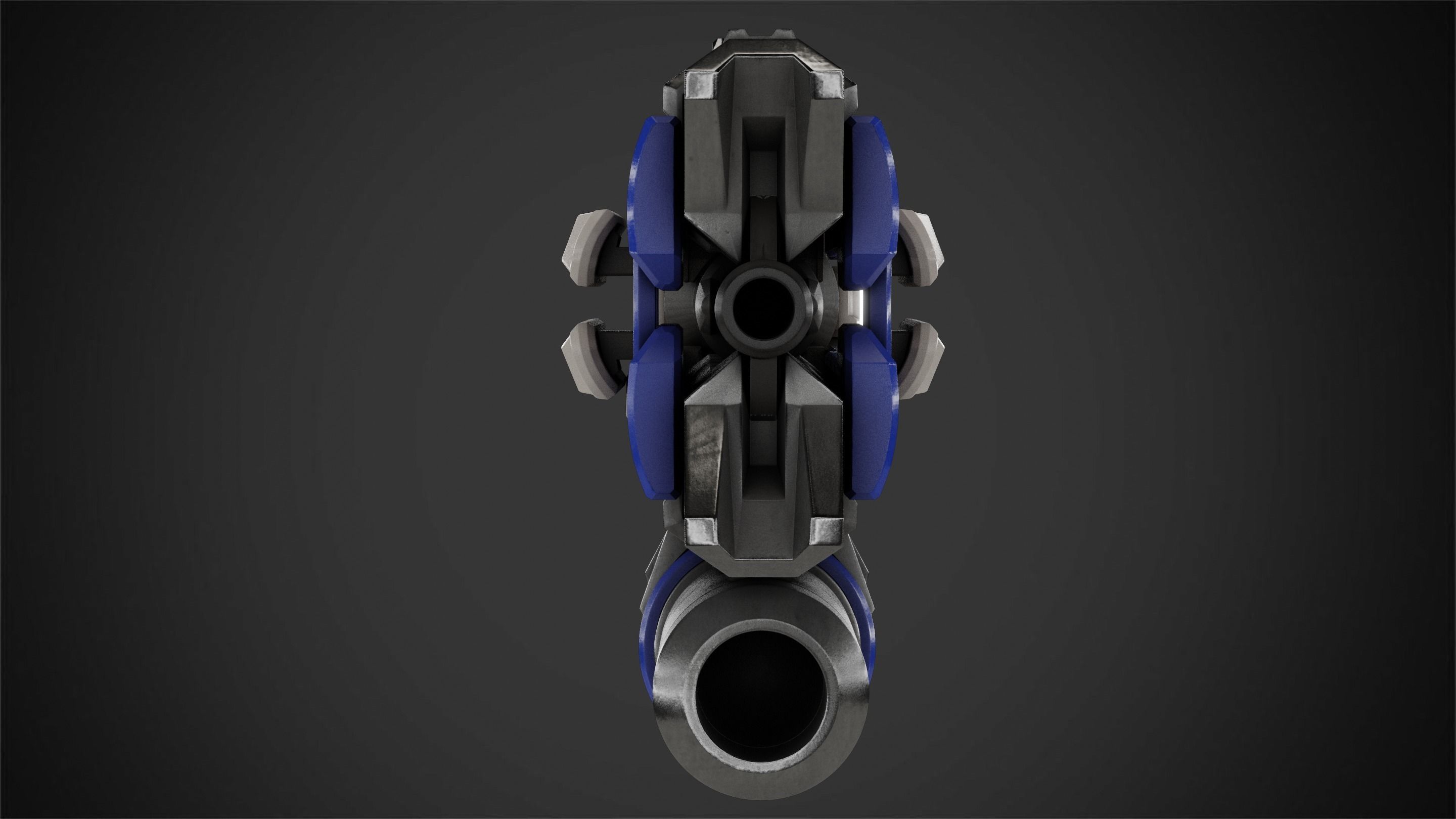 Overwatch Soldier-76 Rifle for Cosplay 3D print model_6