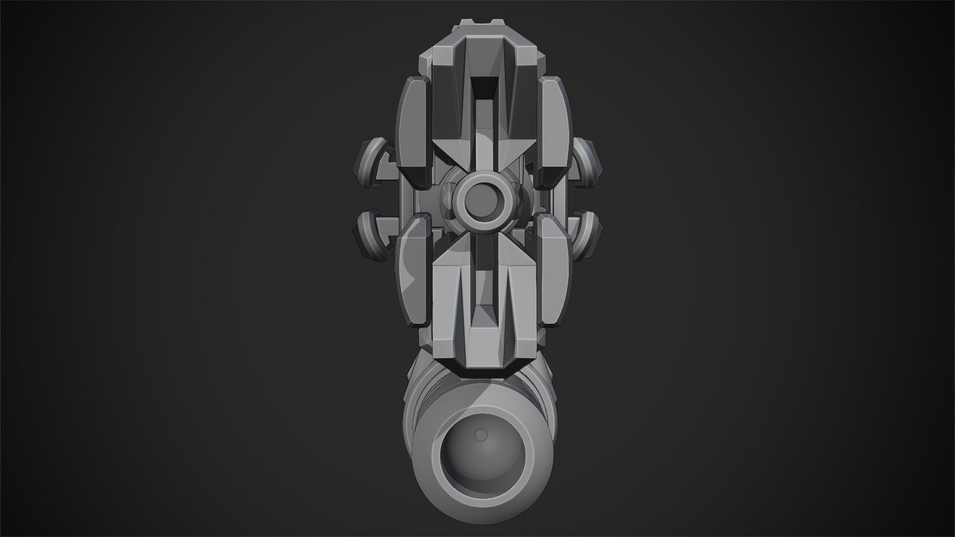 Overwatch Soldier-76 Rifle for Cosplay 3D print model_16