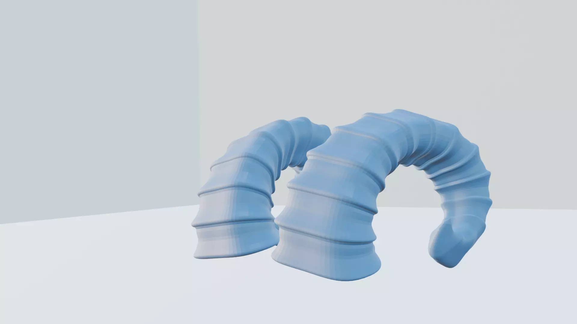 Cosplay Faun Horns 3D print model_0