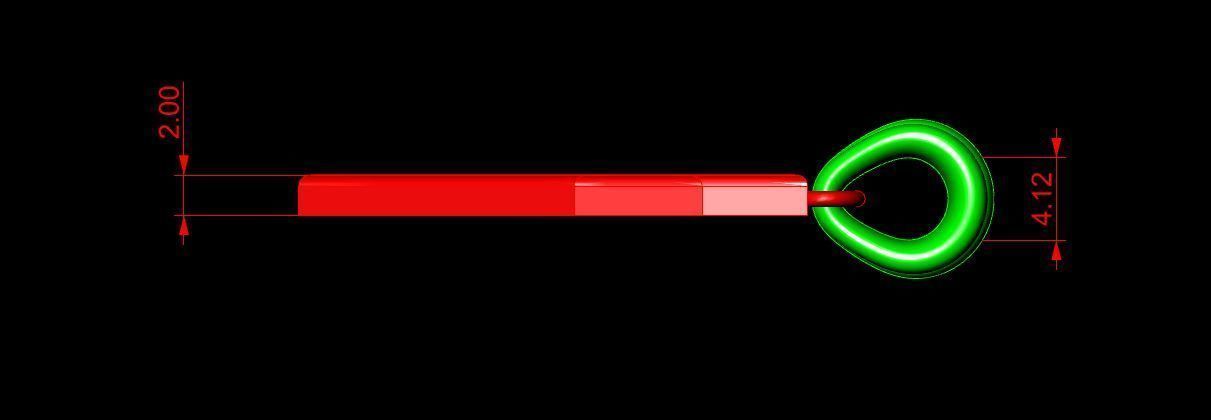 CROSS PENDANT NECKLACE 3dmodel 3D print model_10