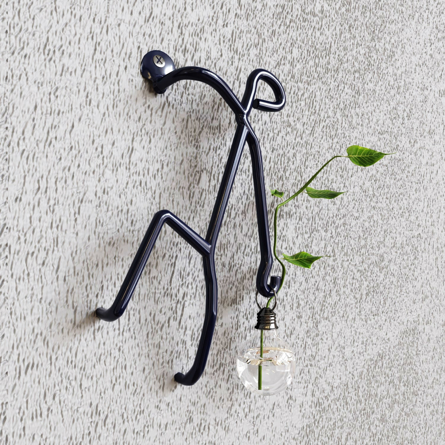 Metal human holder 3D model_1