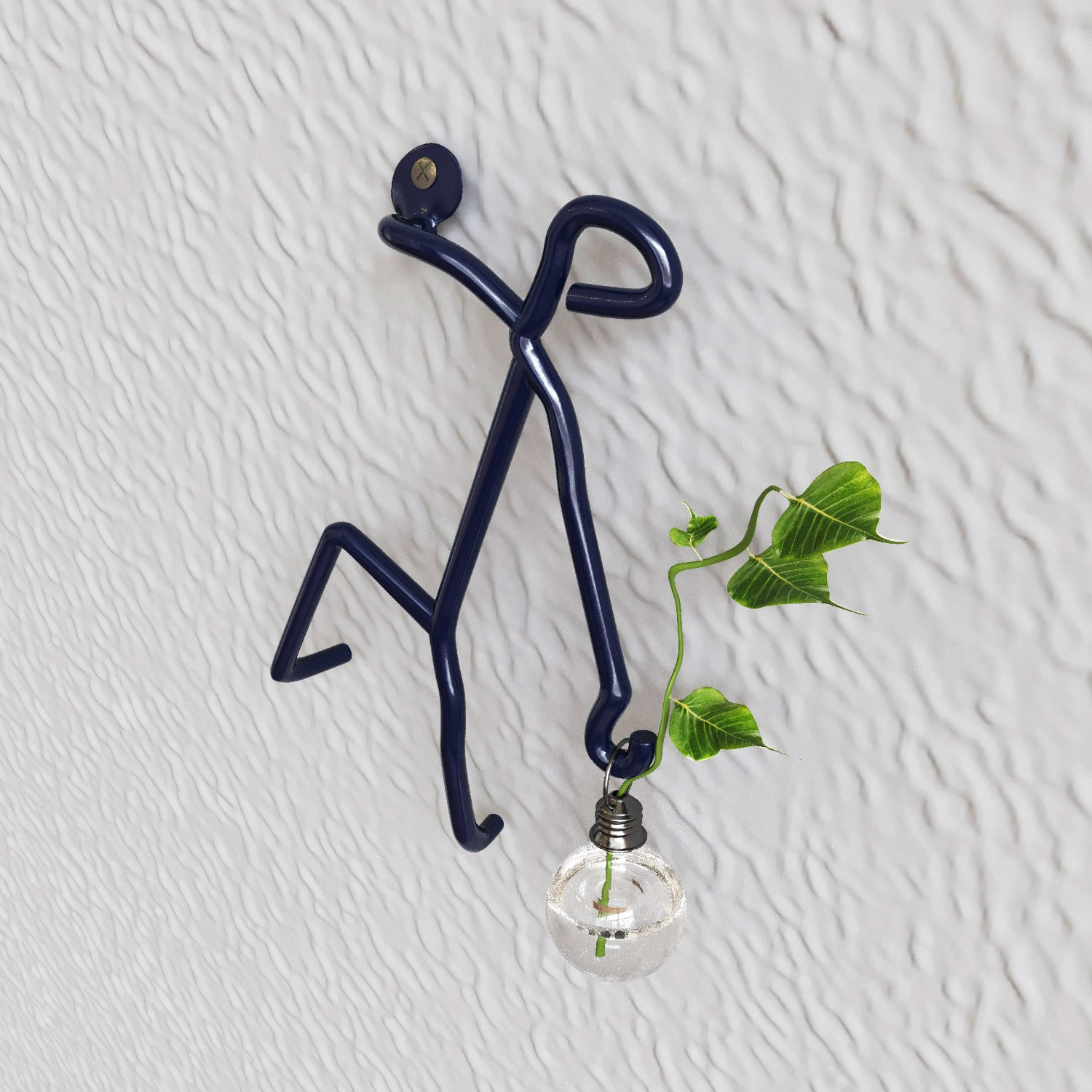 Metal human holder 3D model_5